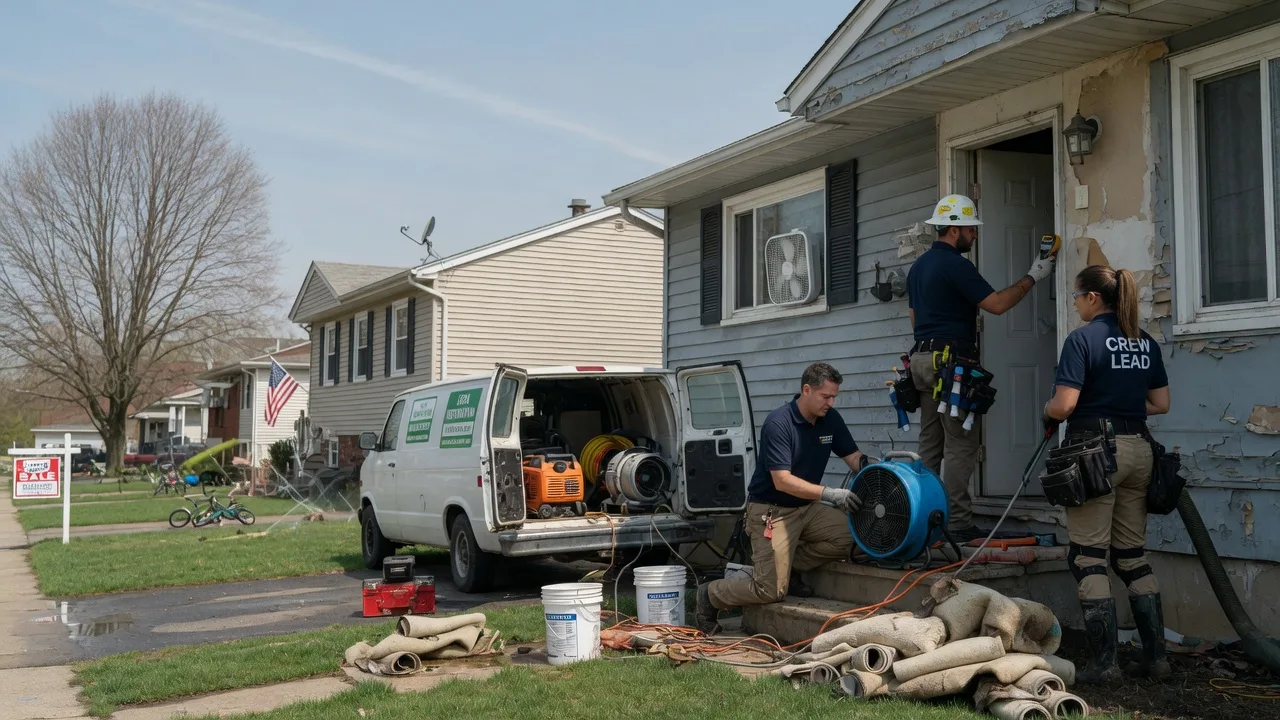 Flood Cleanup in New Canton, VA near me