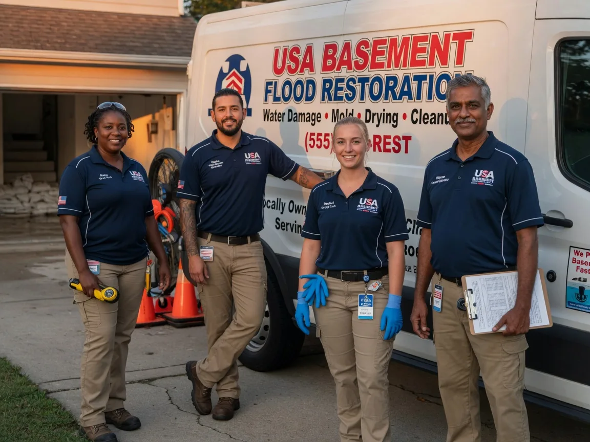 Basement Flood Cleanup company in New Canton, VA